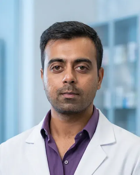 Pankil Tailor, pharmacist and co-owner of Brock Street Pharmacy